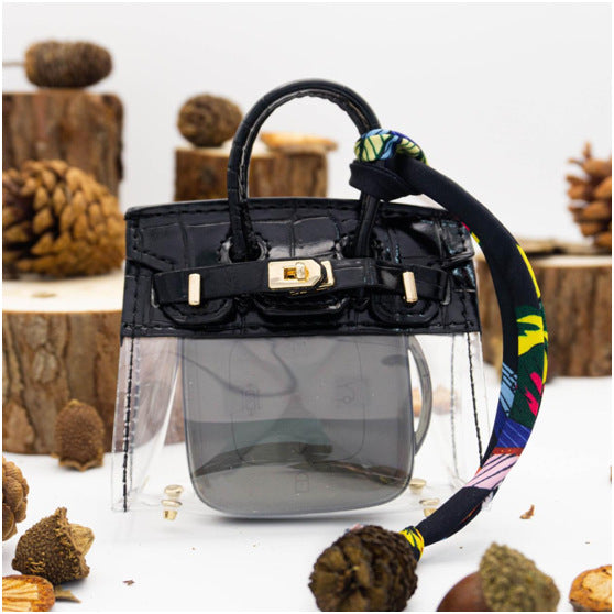 Mini Birkin Transparent – Keychain & AirPods Case