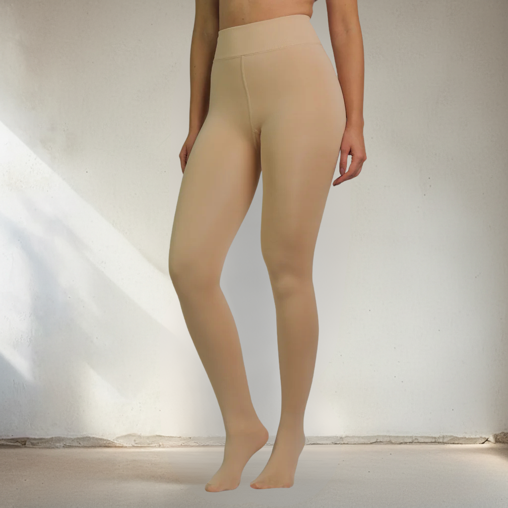 TRANSPARENT FLEECE TIGHTS