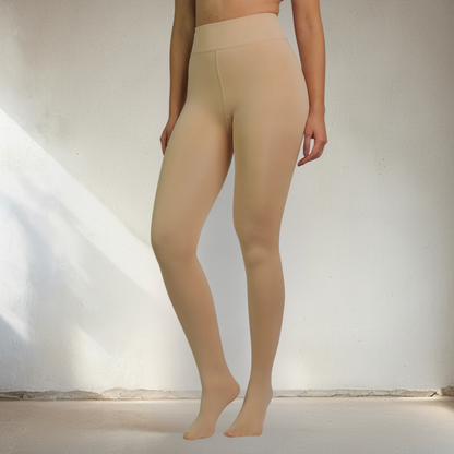 TRANSPARENT FLEECE TIGHTS