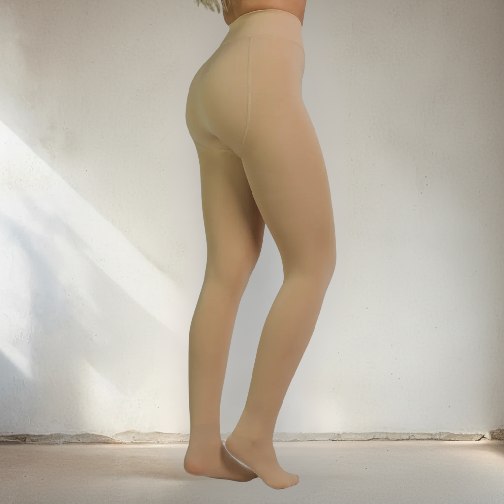 TRANSPARENT FLEECE TIGHTS
