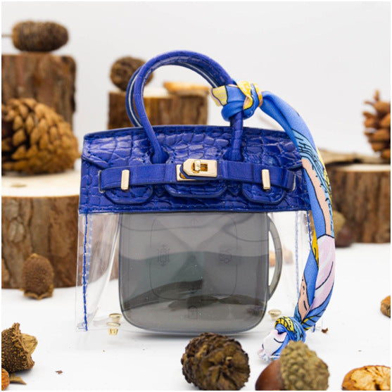 Mini Birkin Transparent – Keychain & AirPods Case