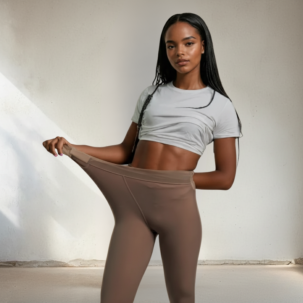 TRANSPARENT FLEECE TIGHTS