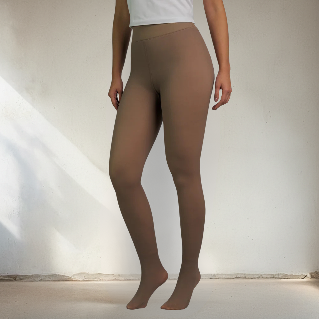 TRANSPARENT FLEECE TIGHTS