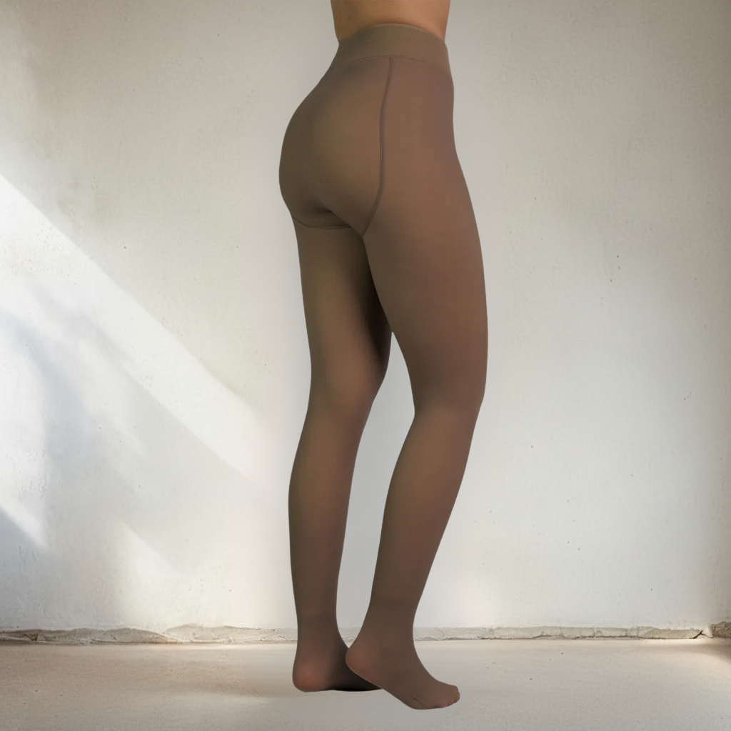 TRANSPARENT FLEECE TIGHTS