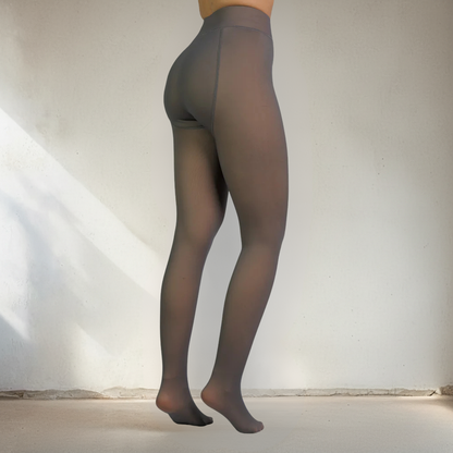 TRANSPARENT FLEECE TIGHTS