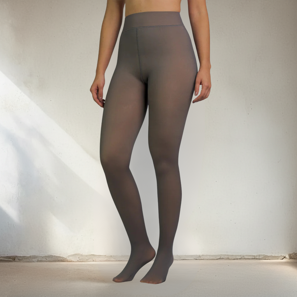 TRANSPARENT FLEECE TIGHTS