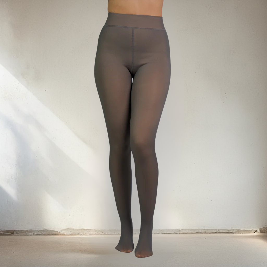 TRANSPARENT FLEECE TIGHTS