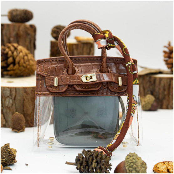 Mini Birkin Transparent – Keychain & AirPods Case