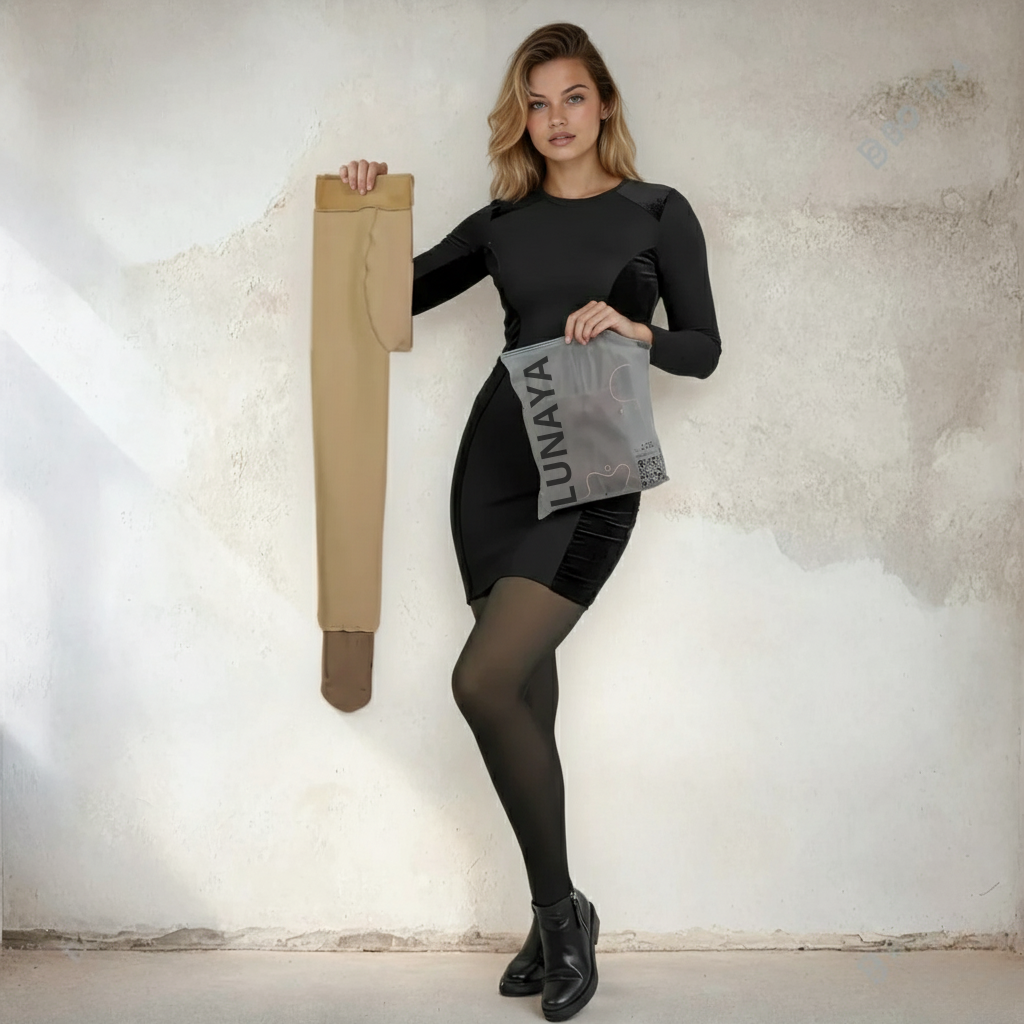 TRANSPARENT FLEECE TIGHTS