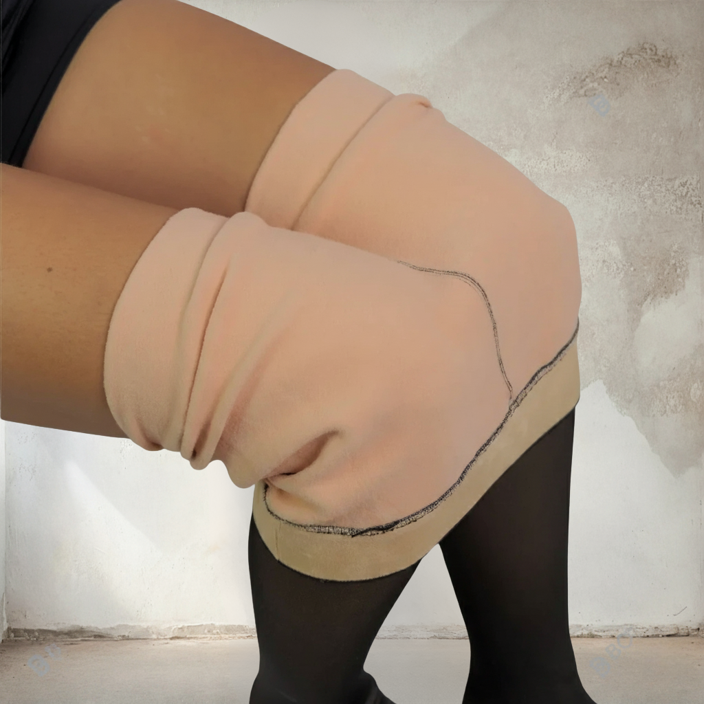 TRANSPARENT FLEECE TIGHTS