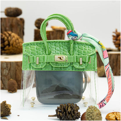 Mini Birkin Transparent – Keychain & AirPods Case